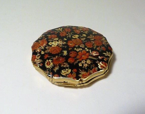 Vintage Bridesmaids Gifts Enamel Kigu Compact