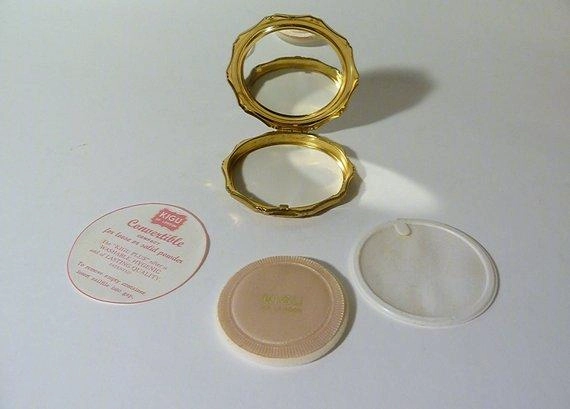 Vintage Bridesmaids Gifts Enamel Kigu Compact