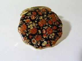 Vintage Bridesmaids Gifts Enamel Kigu Compact