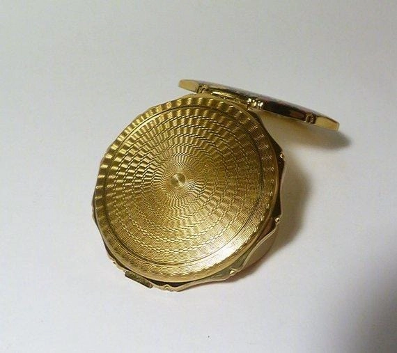 Vintage Bridesmaids Gifts Enamel Kigu Compact