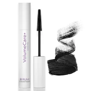 VolumeCare  Mascara For Older Women - Extreme Length and Volume 2-in-1 Formula - No Clumps, Long-Wearing, Hypoallergenic Mascara For Sensitive Eyes (Natural Black)