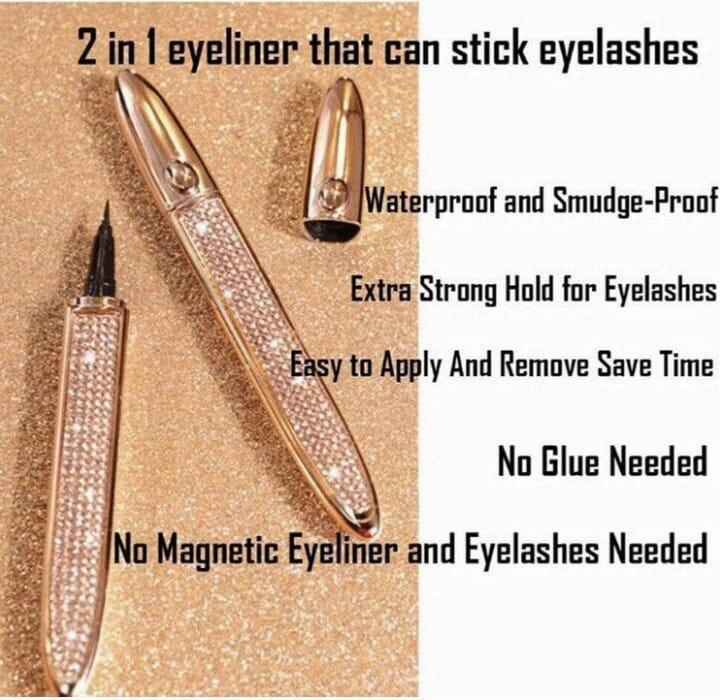 Water proof eyeliner and mascara