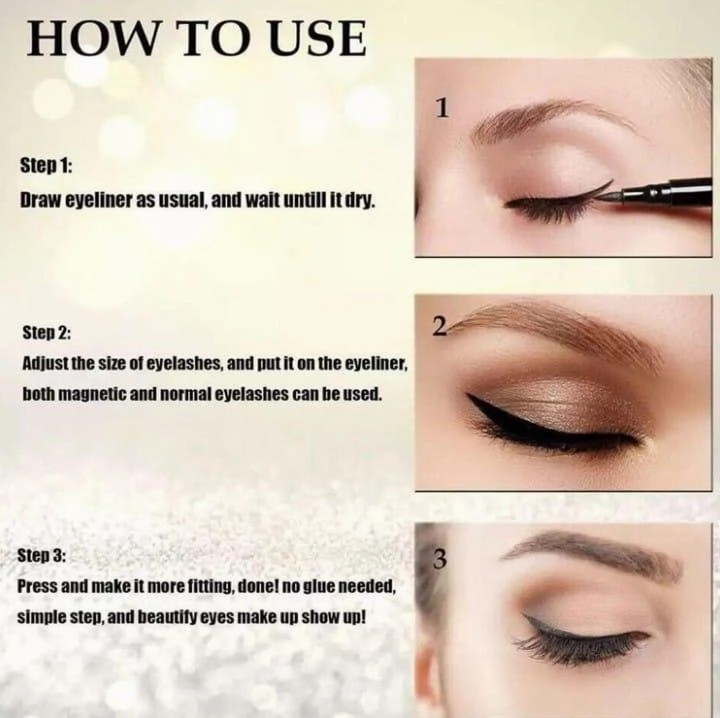 Water proof eyeliner and mascara