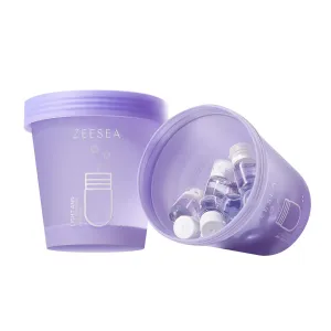 zeesea Mini Makeup Remover, Natural Cleansing Oil, Waterproof Makeup Remover Oil, Nourishing and Gentle for Sensitive Skin & All Skin Types (20 Capsules)